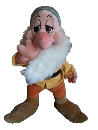  Disney Plush - Snow White And The Seven Dwarfs - Bashful - 12"