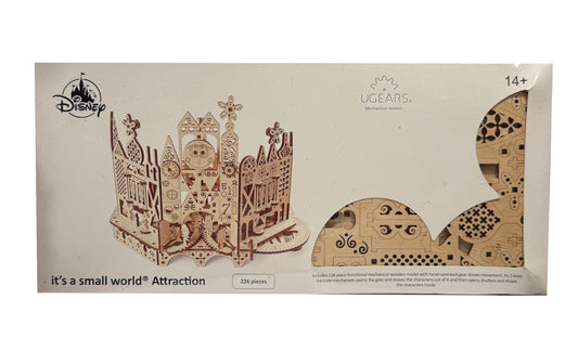  Disney UGears Puzzle - It's A Small World Attraction - Wood