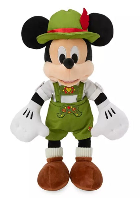  Disney World Showcase Plush - Mickey Mouse Bavarian - Germany