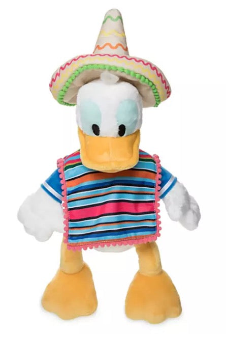  Disney World Showcase Plush - Caballero Donald Duck - Mexico