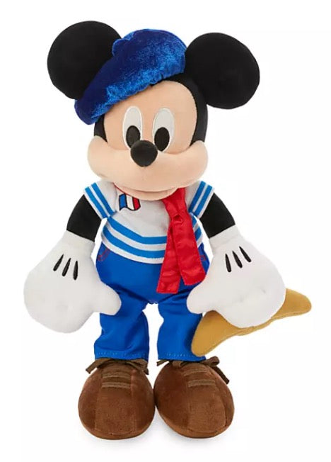  Disney World Showcase Plush - Mickey Mouse Parisian - France