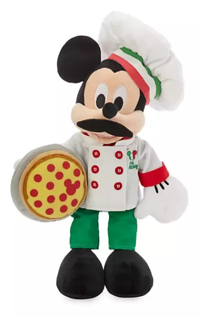 Disney World Showcase Plush - Mickey Mouse Chef - Italy