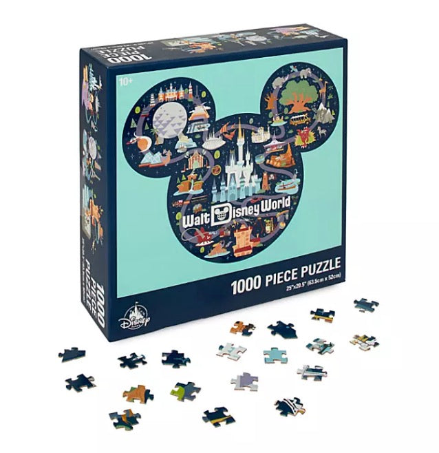  Disney Jigsaw Puzzle - Mickey Mouse Icon - Disney Park Life
