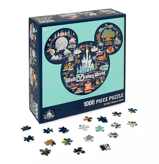  Disney Jigsaw Puzzle - Mickey Mouse Icon - Disney Park Life