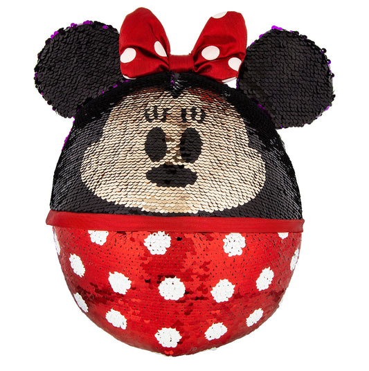 Disney Plush - Minnie Mouse Reversible Sequined