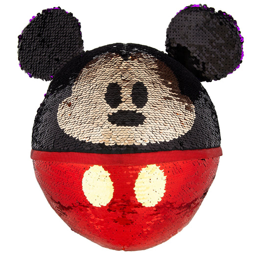  Disney Plush - Mickey Mouse Reversible Sequined