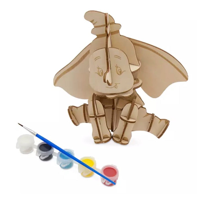  Disney Model And Paint Set - Ink & Paint - Dumbo 3D - Wood