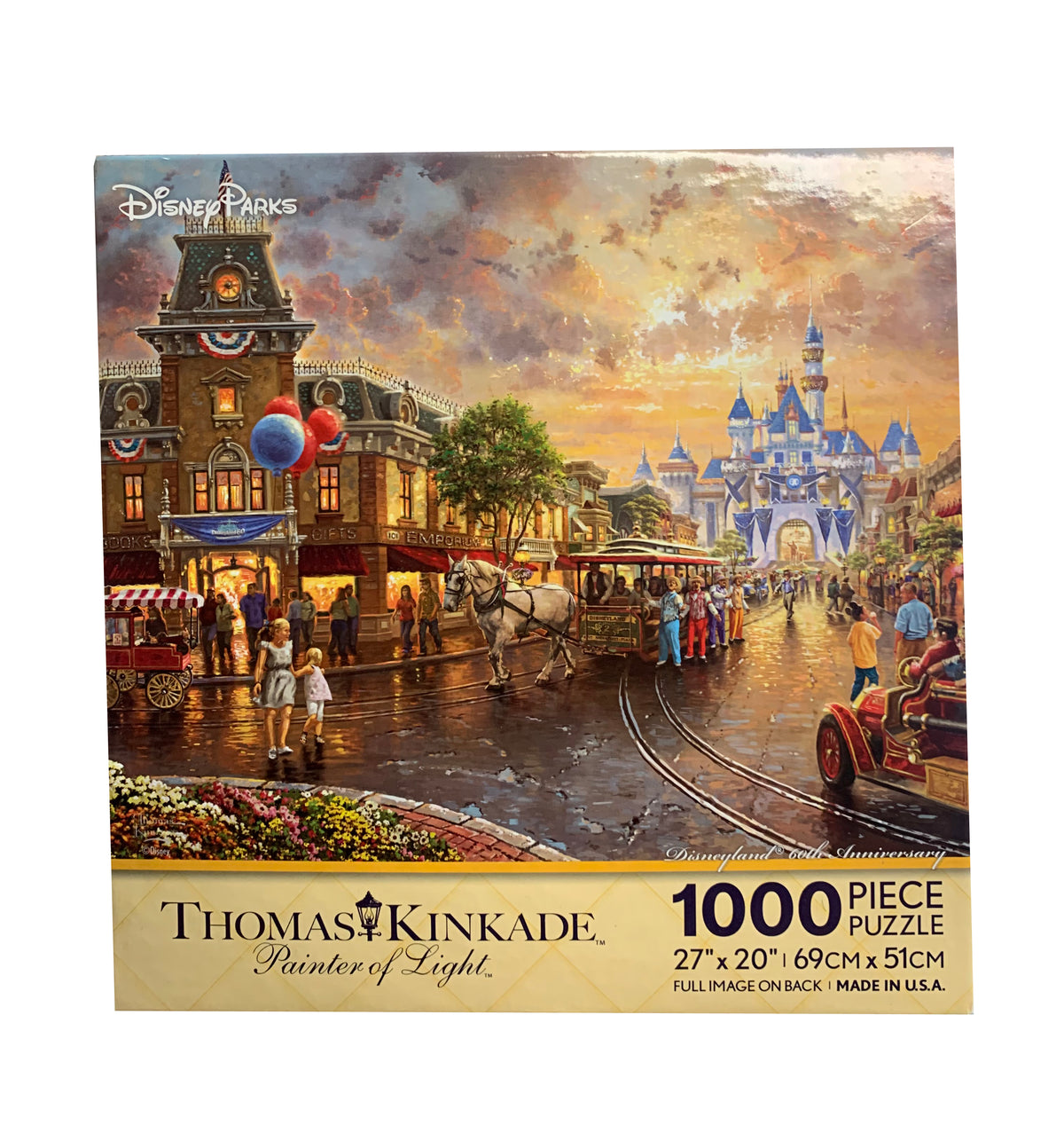  Disney Thomas Kinkade Puzzle - Main Street USA