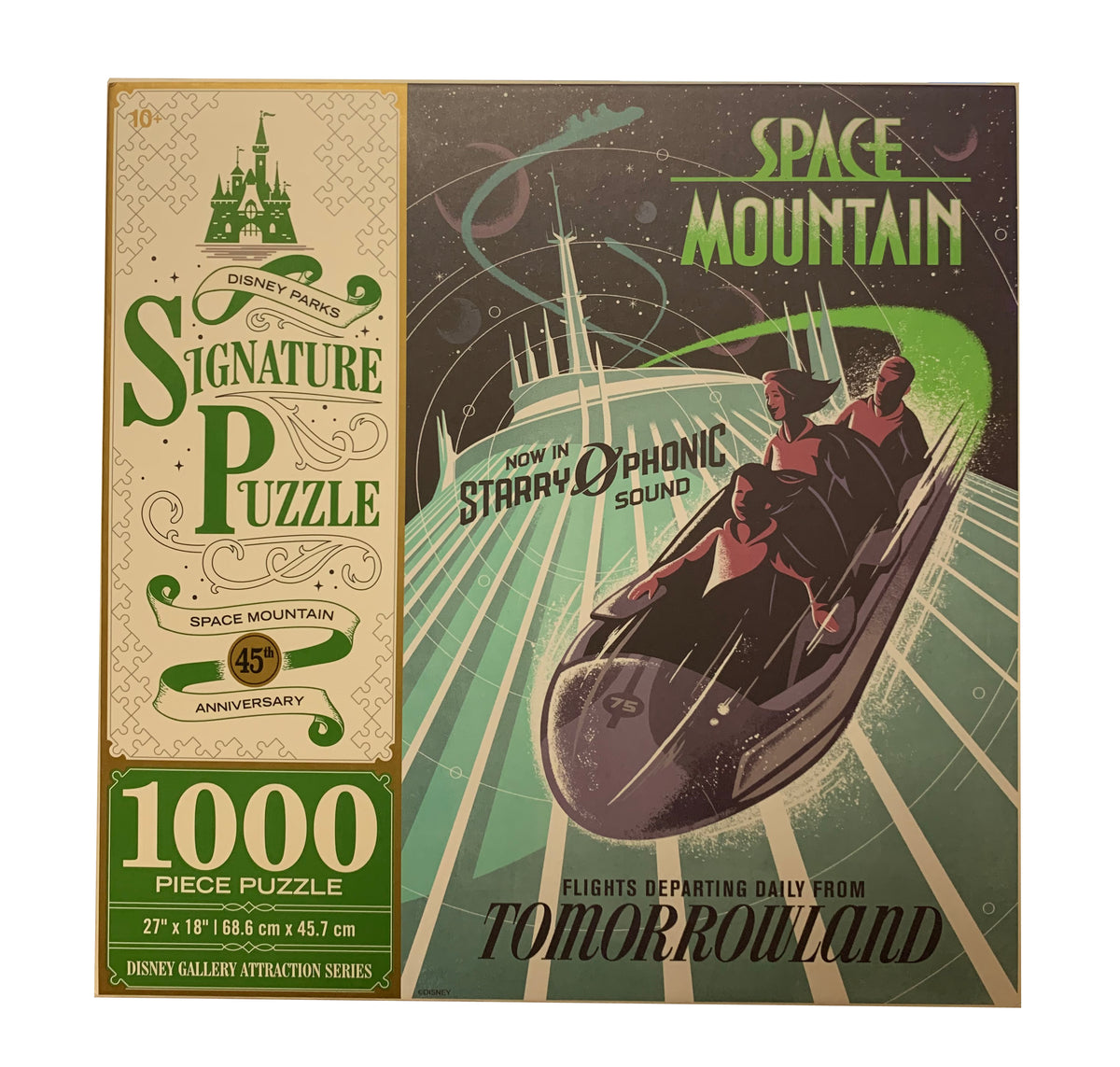  Disney Signature Puzzle - Space Mountain - 45th Anniversary