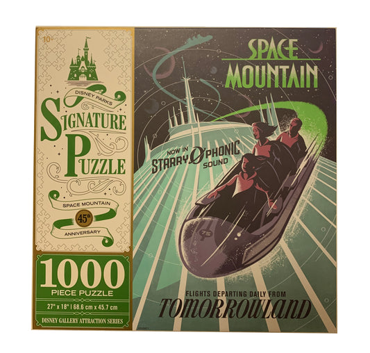  Disney Signature Puzzle - Space Mountain - 45th Anniversary