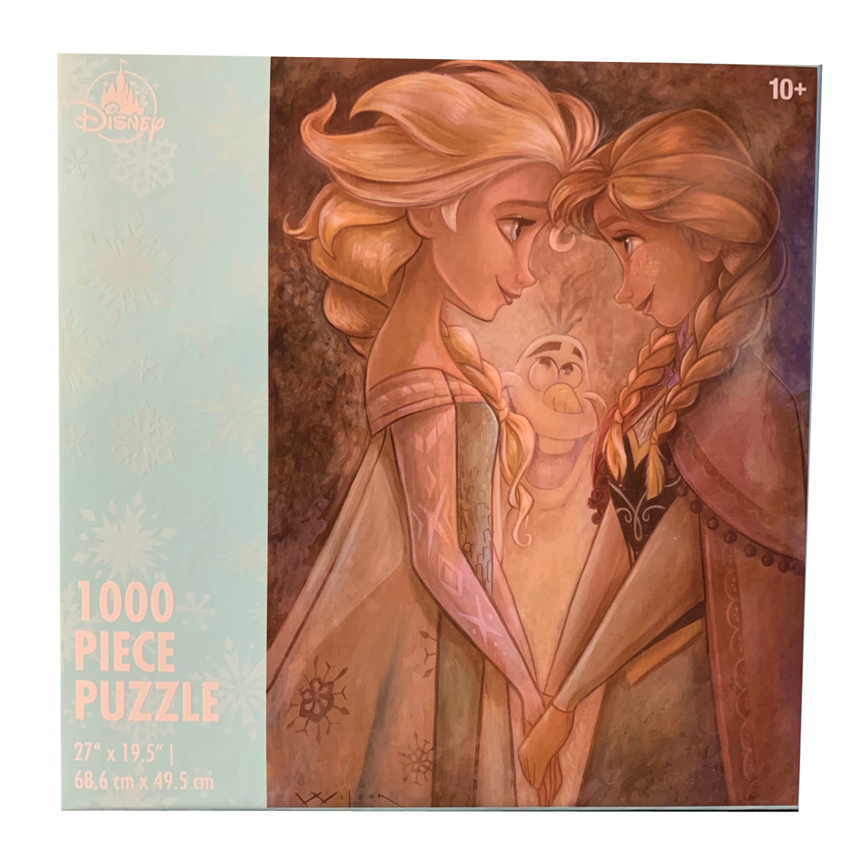  Disney Jigsaw Puzzle - Frozen - Anna Elsa And Olaf