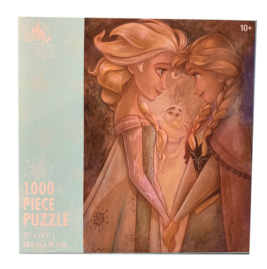  Disney Jigsaw Puzzle - Frozen - Anna Elsa And Olaf