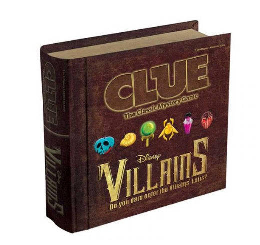  Disney Clue Game - Disney Villains - Disney Theme Park Edition