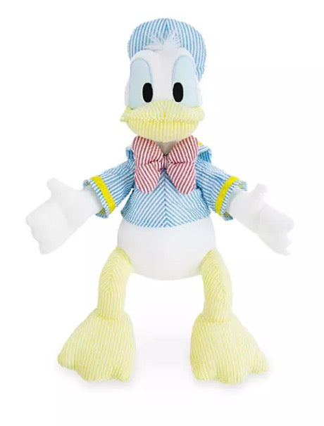  Disney Plush - Donald Duck Seersucker - 18"