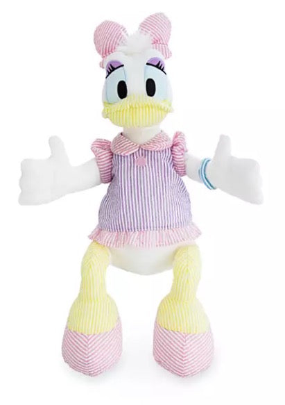  Disney Plush - Daisy Duck Seersucker - 20"