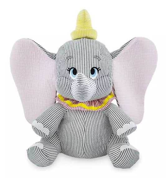  Disney Plush - Dumbo Seersucker - 16"