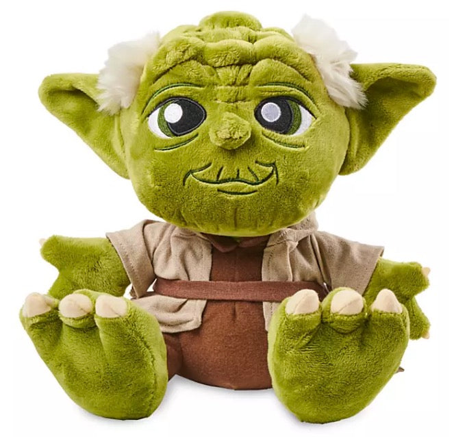  Disney Big Feet Plush - Yoda - Star Wars - 10"