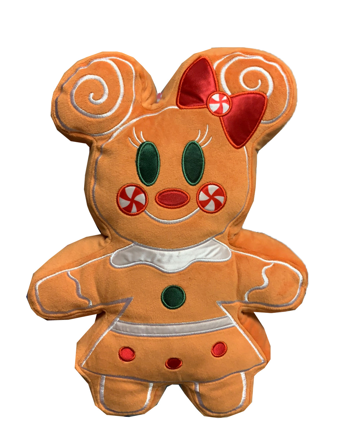  Disney Holiday Plush - Minnie Mouse Gingerbread - Scented