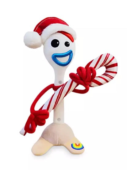 Disney Plush - Holiday Forky - Toy Story 4