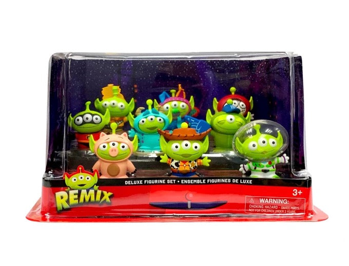  Disney Deluxe Figure Play Set - Toy Story Alien Pixar Remix