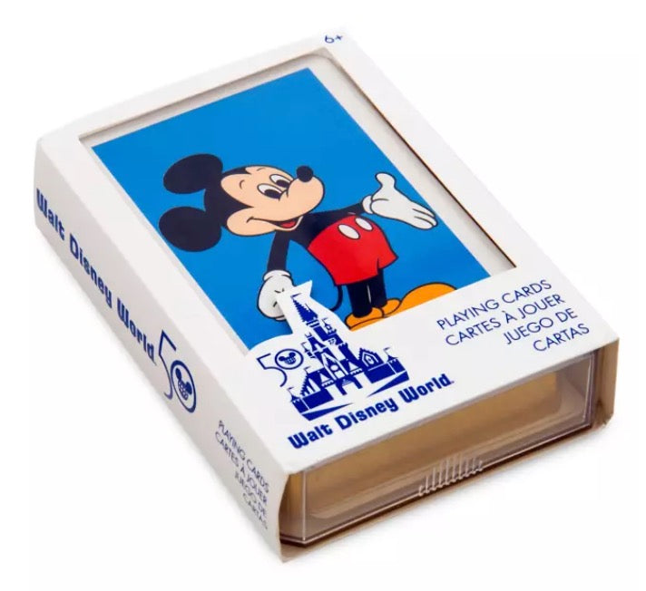 Disney Playing Cards - Walt Disney World 50th Anniversary