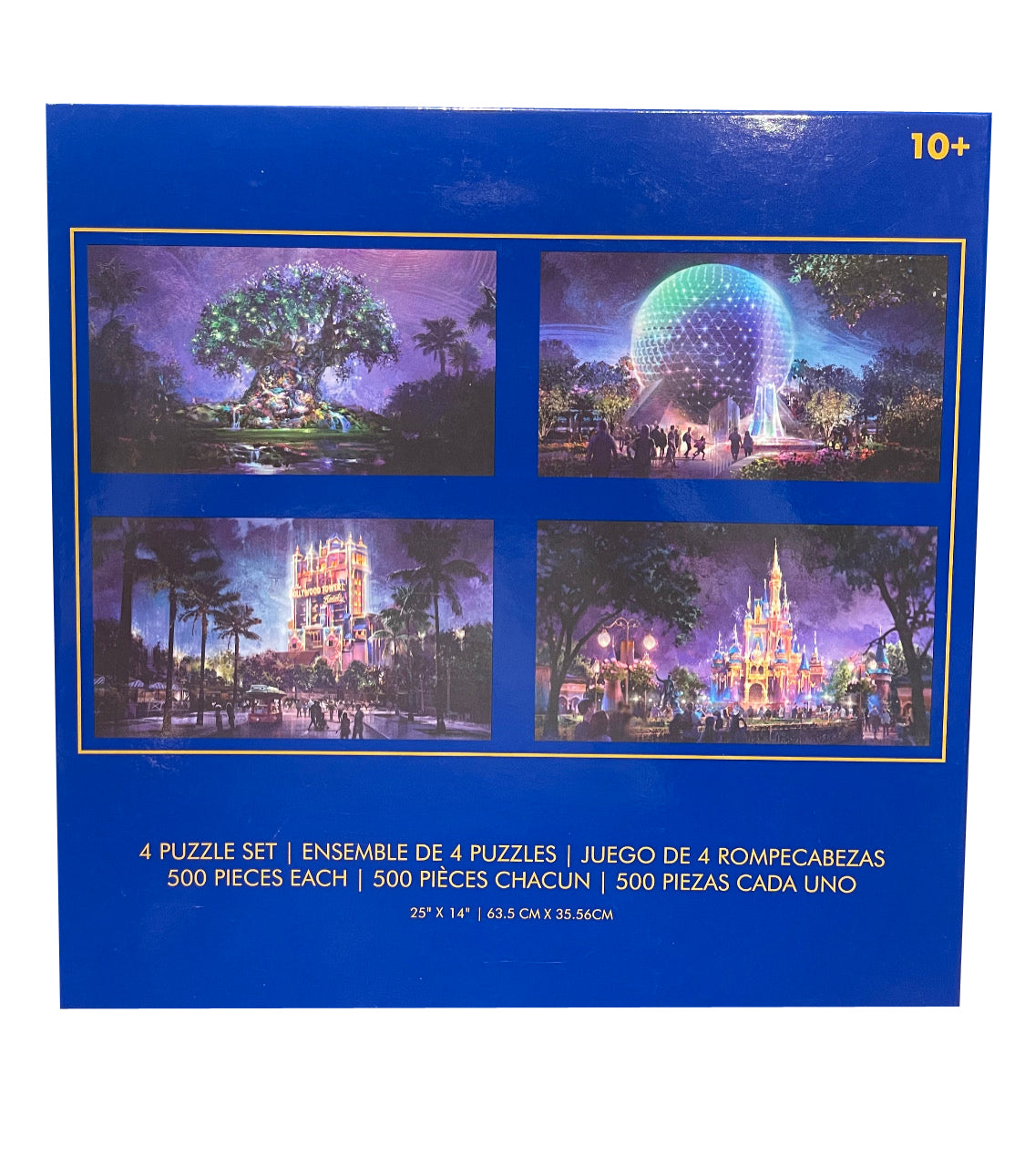  Disney Puzzle Set - 50th Anniversary - 4 Parks