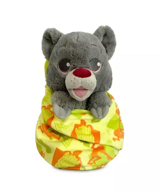  Disney Babies Plush In Pouch - Jungle Cruise - Baloo - 10"