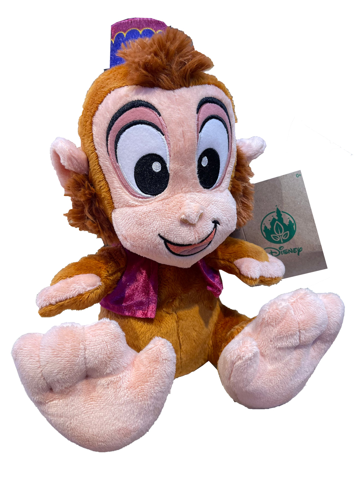  Disney Big Feet Plush - Abu Monkey - 10"